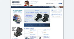 Desktop Screenshot of electronics.seiko.co.uk
